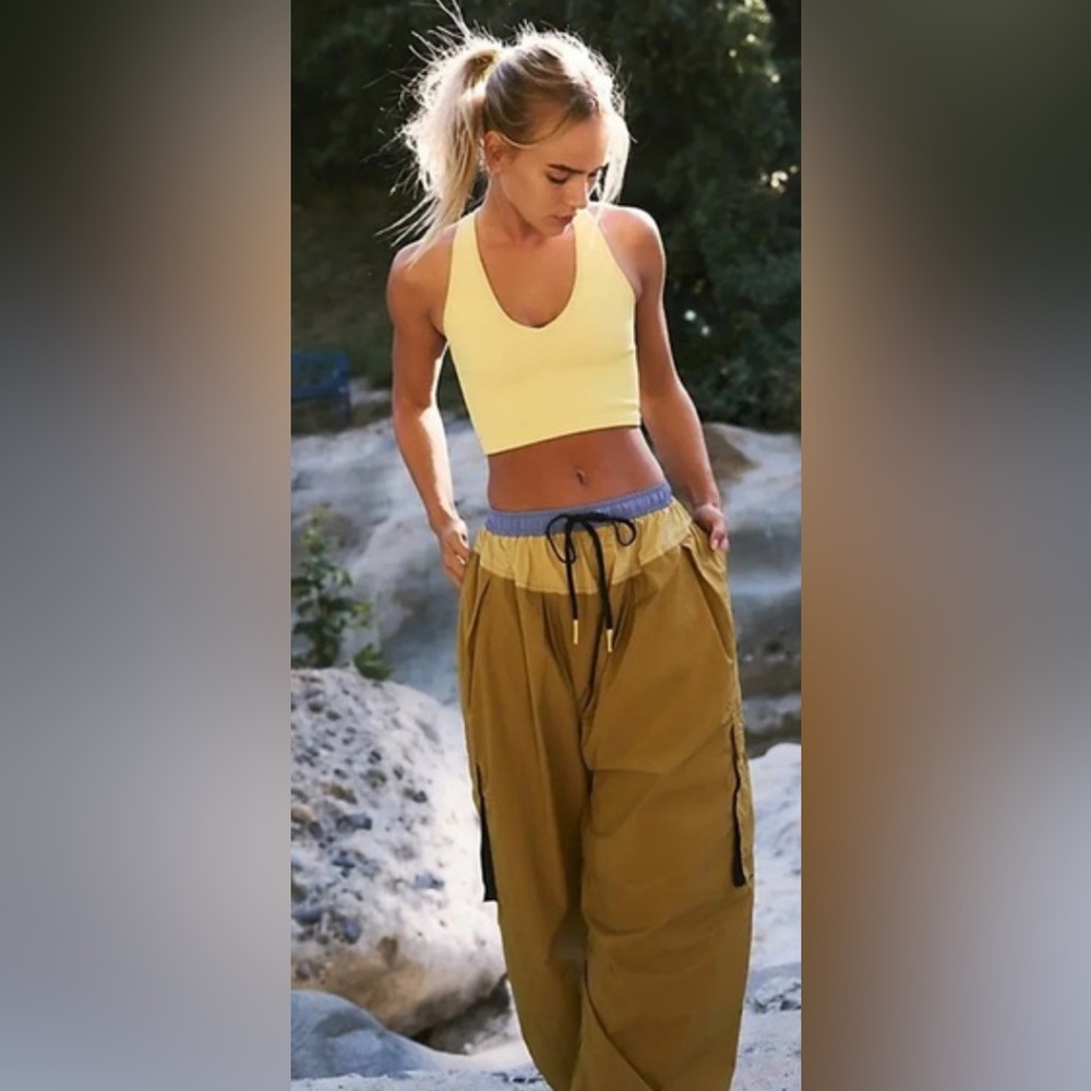 NWOT Free People Movement Spring Forward Jogger Pants Sold Out Rare Color